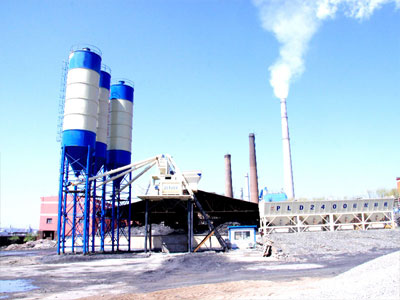 HZS75 Concrete Batching Plant