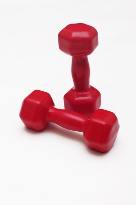 vinyl dumbbell