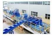 Drilling mud process system including o&g drilling fluid circulation, slurry separation unit, HDD mud recovery system, CSM drilling fluid purification system. etc. Various well drilling mud process