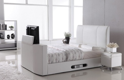 TV bed with lifter machine