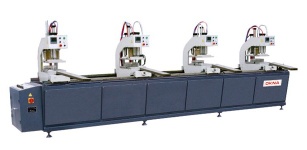 PVC win-door 4 head welding machine