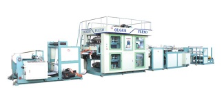 CI Type Roll-to-Roll Flexo Printing & Cutting Machine