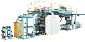 CI Type Two Sides Flexographic Printing Machine