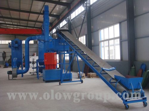 wood pellet production line