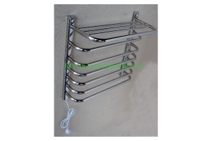 Heated towel rack