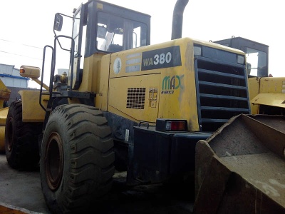 Used wheeled loader Komatsu WA380