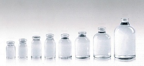 clear moulded injection vials