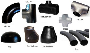 Butt-welding pipe fittings