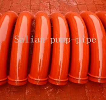 concrete pump pipe bend