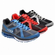 New design mens running shoes with TPU/mesh upper, mesh lining and MD/RB/air base outsole