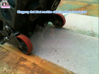 Marking Removal Shot Blasting Machine