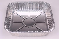 square foil container