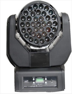 37*3W RGB LED Moving Head Wash Light