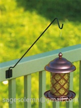 Metal garden hooks and hangers