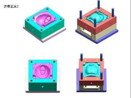 gas mask lens mould