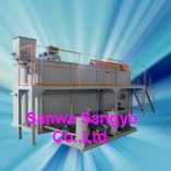 Waste water treating machine