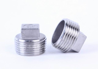 stainless steel square plug