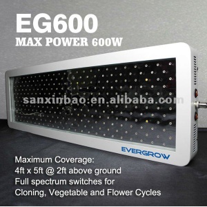 high power 600w led grow light