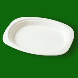 Oval plate