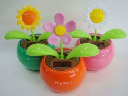 Solar Flower Flip Flap