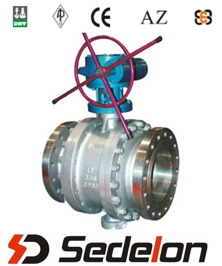 trunnion ball valve