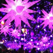 Inflatable Lighting Star for Indoor/Outdoor Decoration