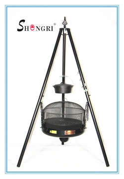 Tripod bbq grill