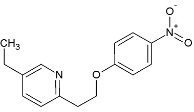 4-[2-(5-Ethyl-2-pyridinyl)ethoxy]nitrobenzene