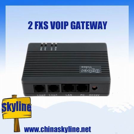 HT-922T,2 fxs port voip gateway