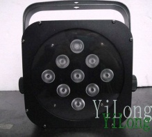 9*3w flat led par64,American DJ light,stage light