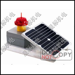 Solar LED Low-Intensity Obstruction Aviation Light Type a Compliance with Icao and Faa