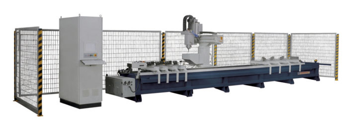 aluminum curtain wall machine