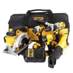 DEWALT 20-Volt Max (3.0 Ah) Lithium-Ion Combo Kit (5-Tool)