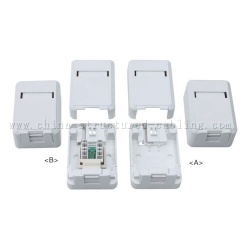 RJ45 surface mount box