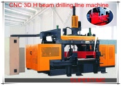 SWZ series CNC 3D beams drilling line machine