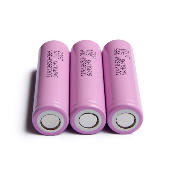 3.7v samsung 2600mah 18650 lithium ion battery