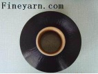 100% POLYESTER FDY BLACK YARN