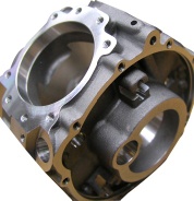 Casting machining part