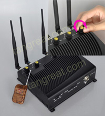 Europe and Middle East standard desktop jammer, with remote control function