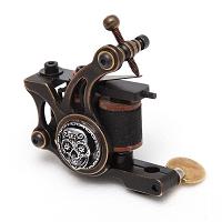 Pure Handmade Copper Coil Tattoo Machine Gun