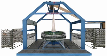 High-Speed Model 4 Six-shuttle Circular Loom