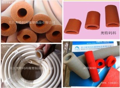 Foaming silicone tube