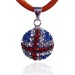 Fashion 925 Silver Crystal Ball Pendant