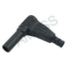 Angled 4mm Shrouded Plug