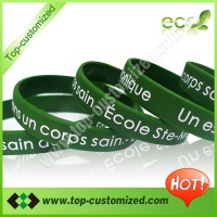 silicone wrist band