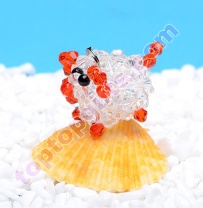 handmade crystal 3d beaded pig iphone5 charm