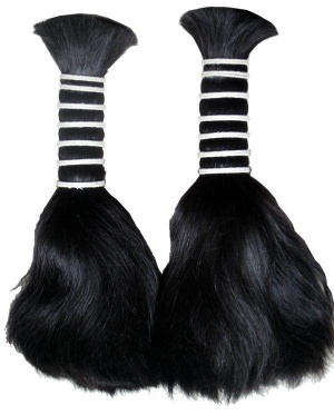 100% Human hair high quality hairbulk