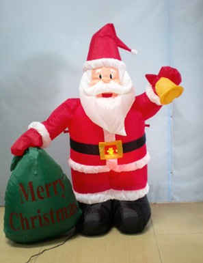 4Ft inflatable Christmas santa