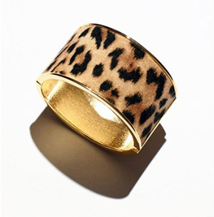 Leopard Metal Bangle