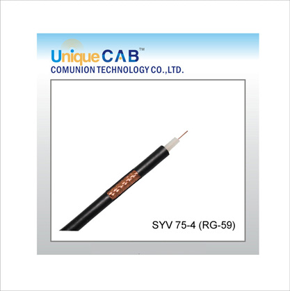 75 Ohm Solid PE Coaxial Cable